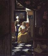 Jan Vermeer, letter